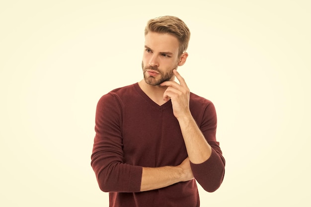 photo d'un homme à la mode avec des cheveux chauves un homme avec des chauves isolé sur un homme blanc avec deschauves