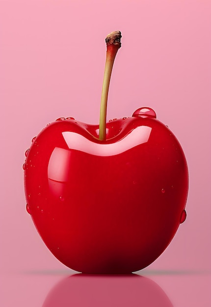 photo hyper réaliste d'Apple_candal pop art