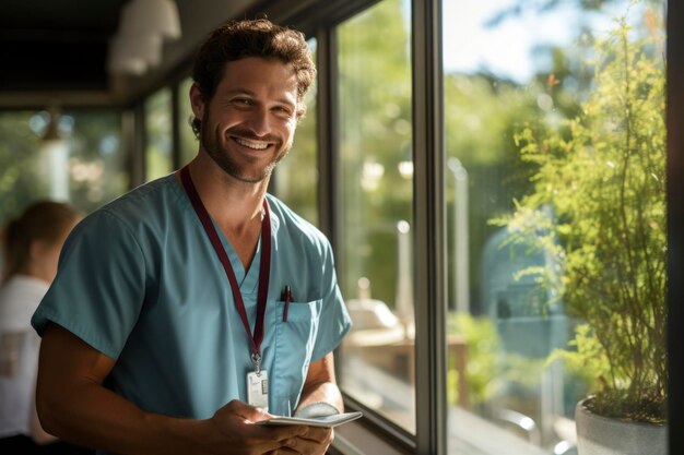 Photo d'une infirmière médicale