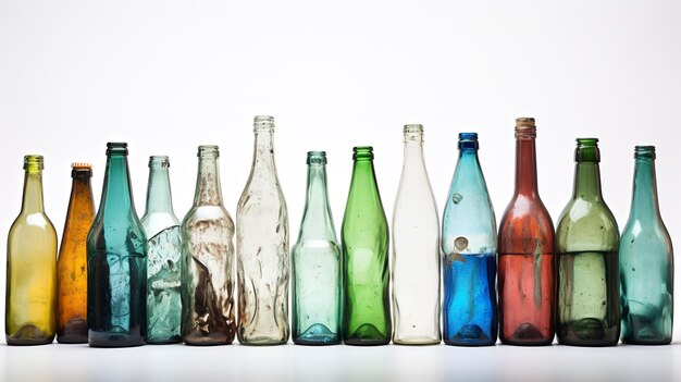 Une photo d'initiatives de recyclage de bouteilles en verre