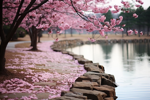 Une photo de jardinage à Blossom Haven