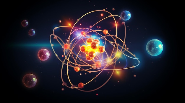 Photo des liaisons atomiques