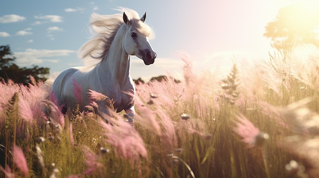 Une photo de licorne