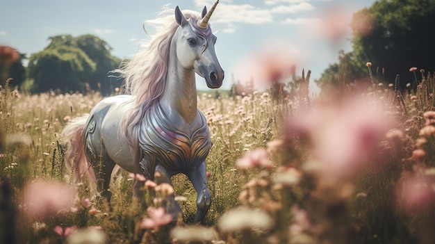 Une photo de licorne