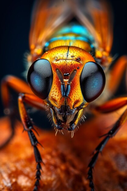 photo macro insecte