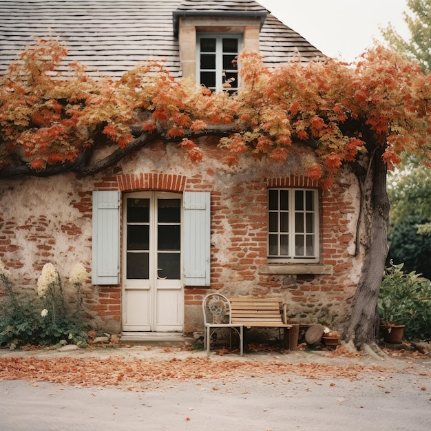 Photo photo de maison esthétique de la côte blanchie à la chaux moderne