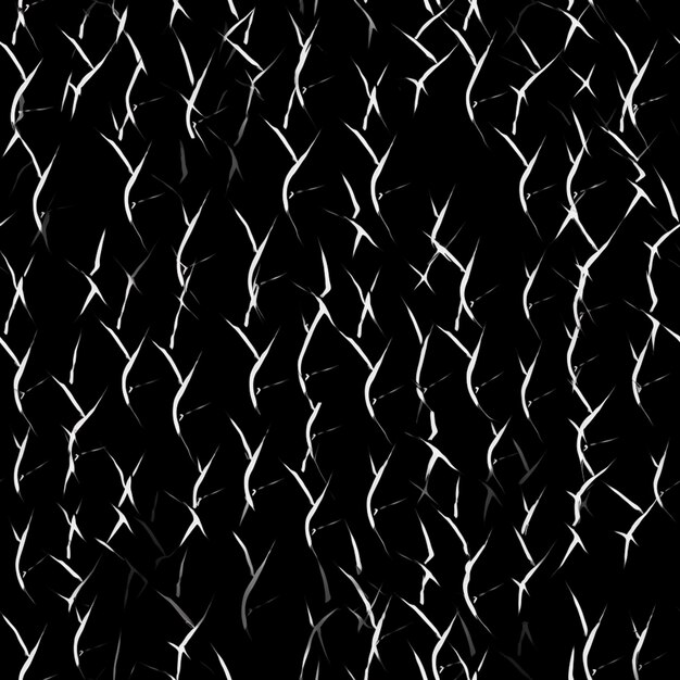 Une photo en noir et blanc d'un groupe de branches génératives ai