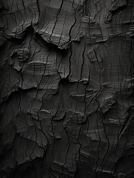 une photo en noir et blanc d'un tronc d'arbre