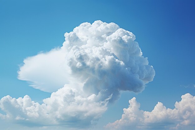 photo nuage dans le ciel bleu