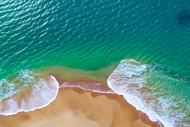 Une photo de l'océan et de l'eau