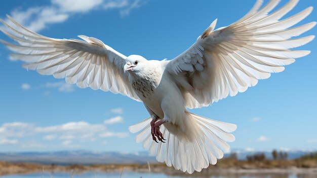 Photo photo d'oiseau mignon génératif ai