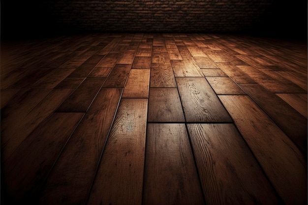 photo parquet marron