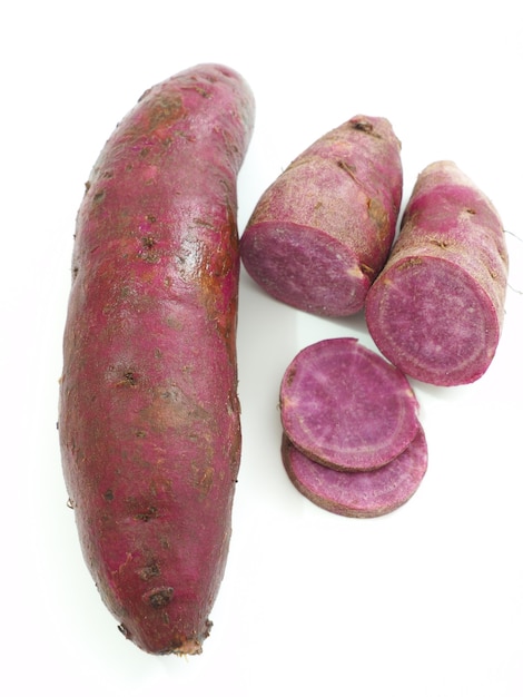 Photo de patate douce violette