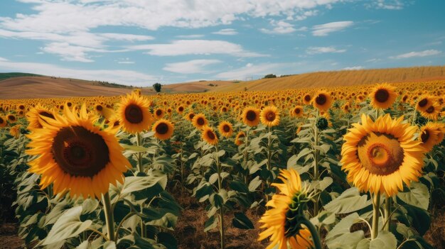 photo de paysage d'été