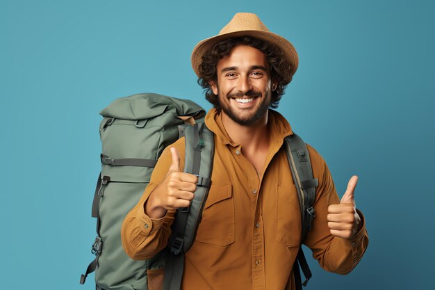 Photo d'une personne avec fond isolé pour la publicité