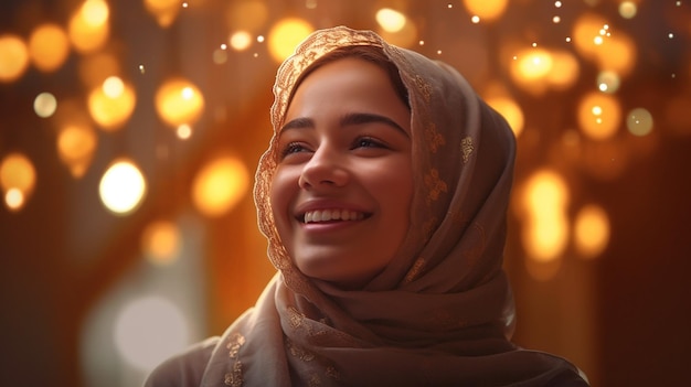 Photo personnes célébrant l'Aïd