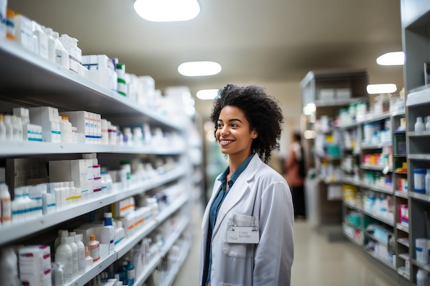 Photo de pharmaciens au service des clients dans leur pharmacie