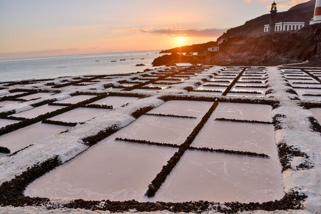 Photo Photo de Salt Flats dans les îles Canry