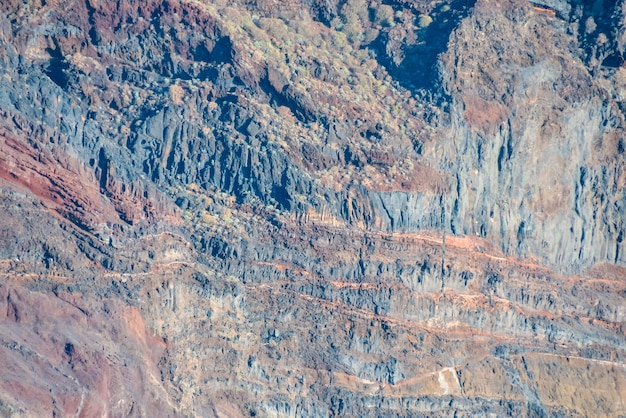 Photo Photo de la vue de la magnifique côte de l'océan