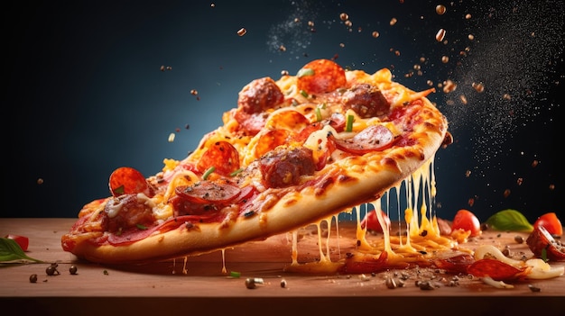 une photo de pizza