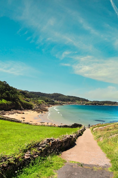 Photo de Plage de Fonforron Porto do Son Galice