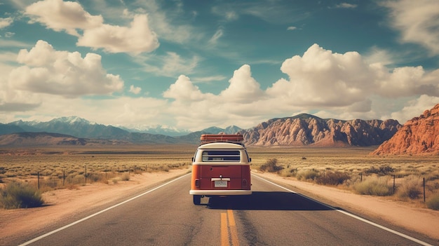 Une photo d'un planificateur de voyage en voiture de location de voiture