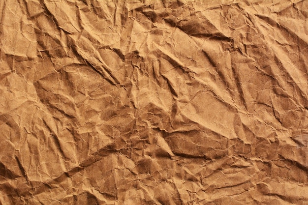 Une photo en plein cadre de papier brun