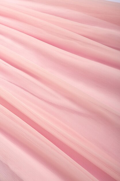 Photo une photo en plein cadre d'un tissu rose