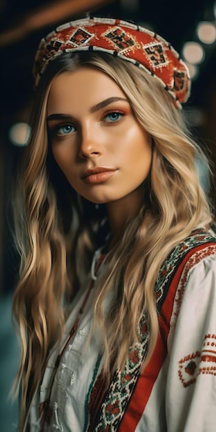 une photo de la plus belle femme d'Ukraine