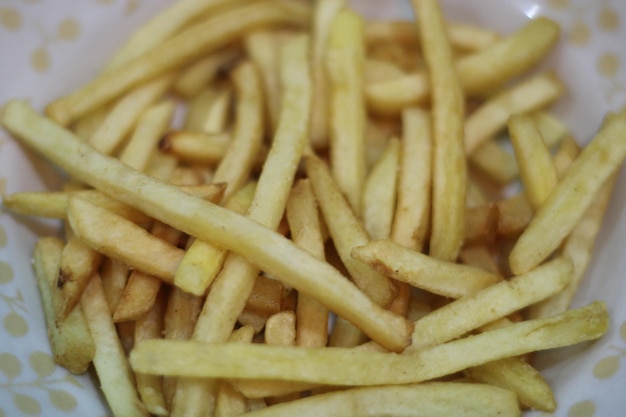 Photo de pommes de terre frites croustillantes