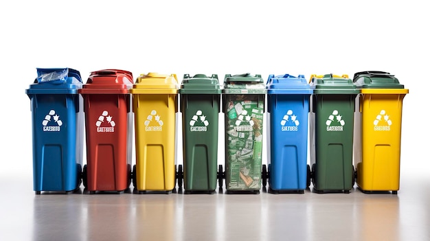 Une photo des programmes de recyclage communautaires