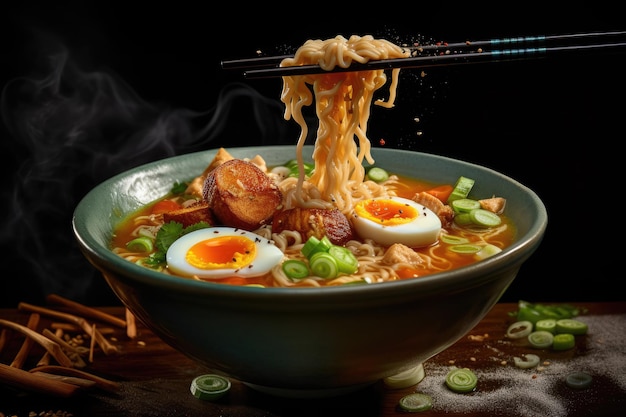 une photo de ramen