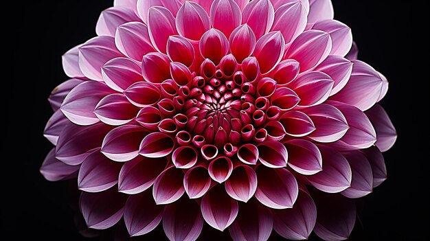Photo rendue en 3D du dessin de fleur