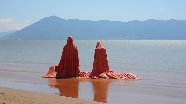 Photo photo rendue en 3d d'un endroit mystérieux avec des choses