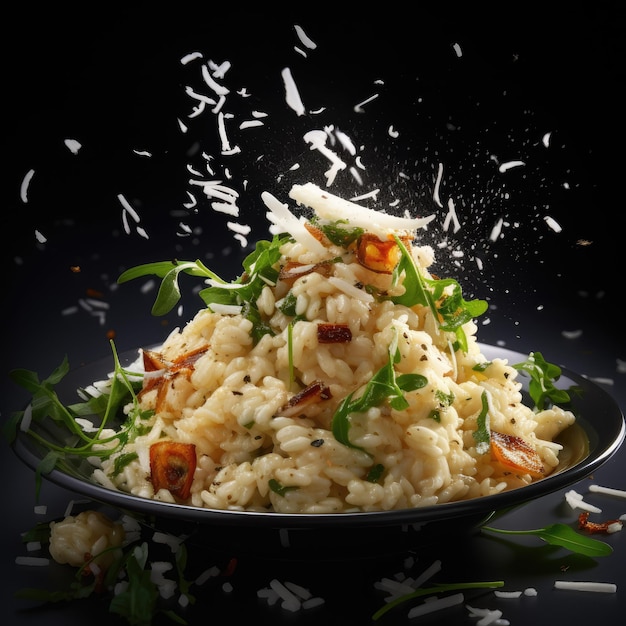 une photo de risotto