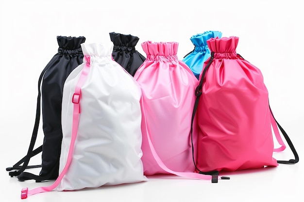 Photo photo de sacs de sport ou de sacs à dos pour filles