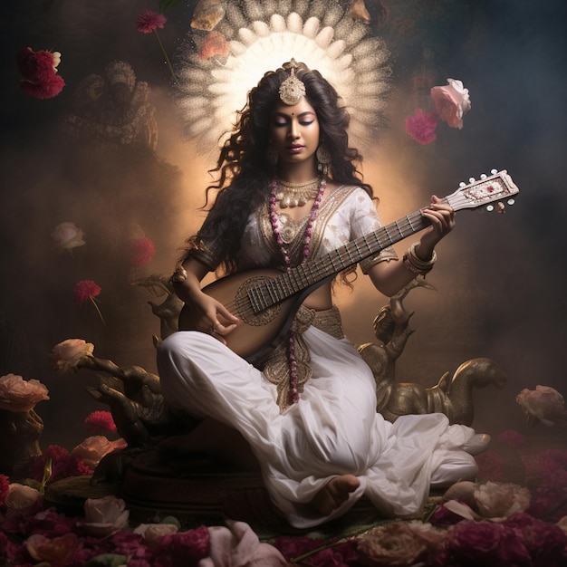 La photo de Saraswati