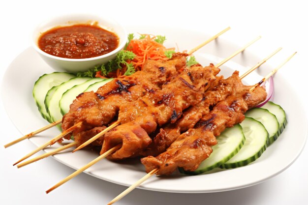 Photo une photo de satay