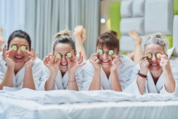 Photo d'une soirée spa à l'hôtel