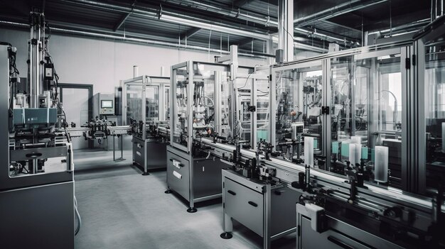 Une photo des systèmes d'automatisation des usines