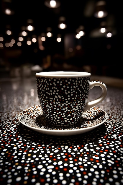 Photo d'une tasse de café