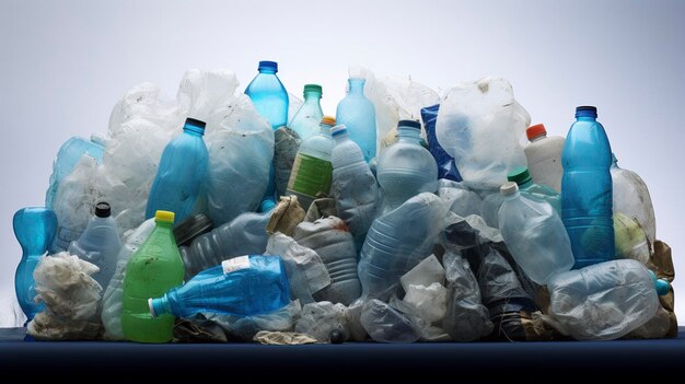 Une photo de la technologie de recyclage du plastique