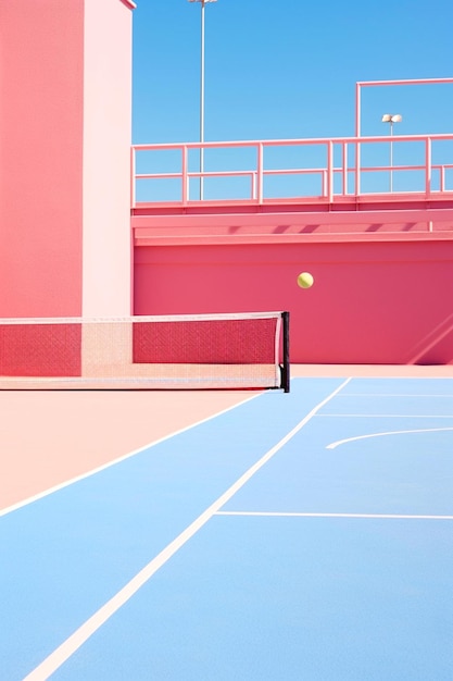 Photo une photo de tennis