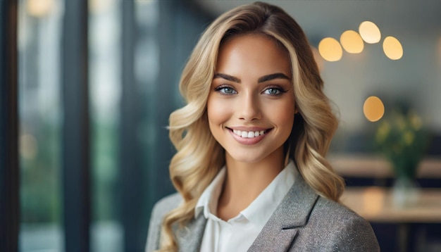 photo de tête d'une femme radiante exhalant confiance et joie alors qu'elle ferme les yeux avec l'appareil photo