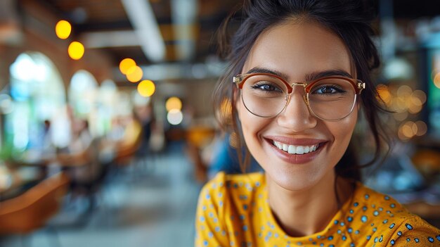 Une photo de tête d'un spécialiste informatique souriant