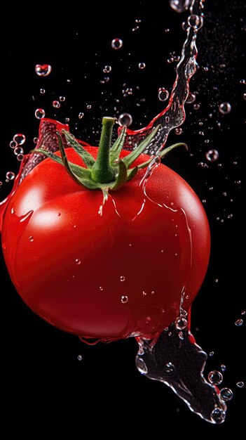 Une photo de tomate