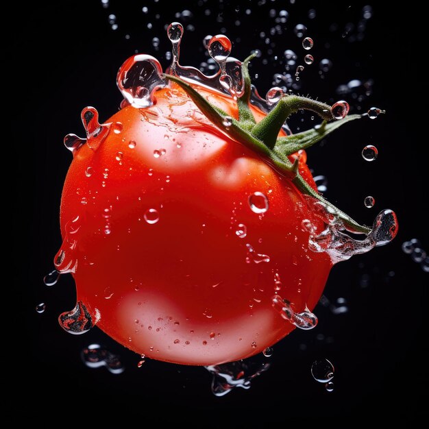 Une photo de tomate