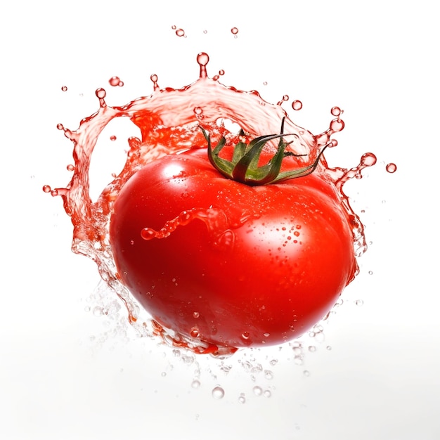 Une photo de tomate