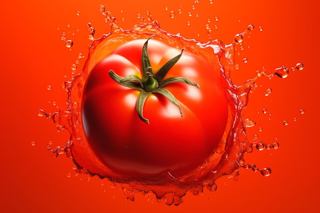 Une photo de tomate