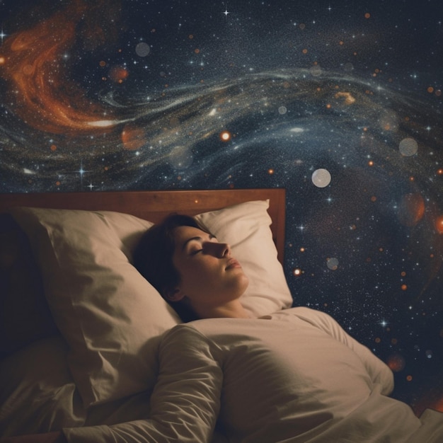 Photo de l'utilisation de la visualisation pour dormir